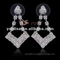 2013 fashion wedding jewelry Earings mit klarem Strass für Braut